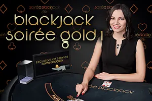 Blackjack Soirée Gold 1 - PLACEBET138