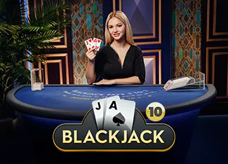 Blackjack 10 - Azure - PLACEBET138