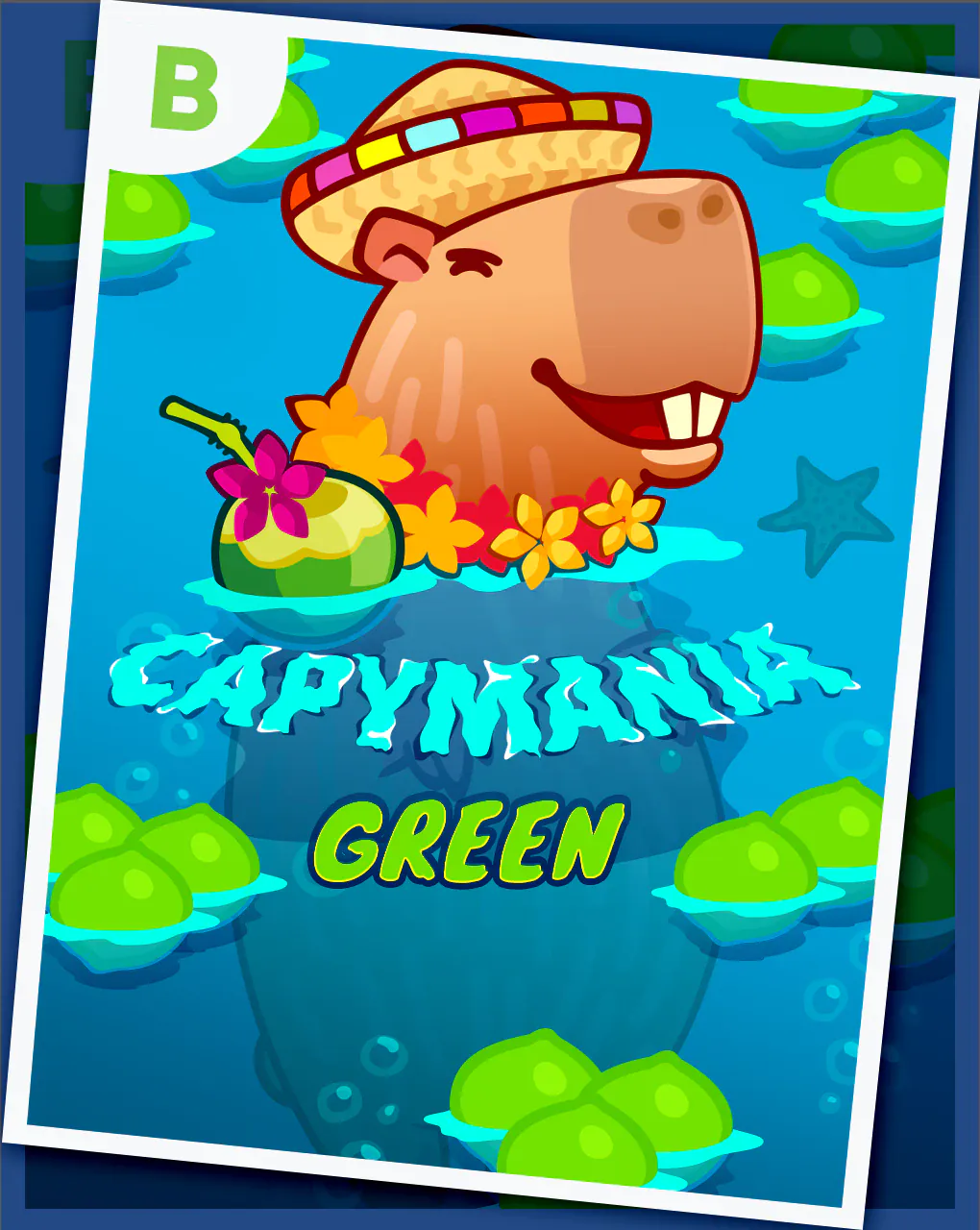 Capymania Green - PLACEBET138