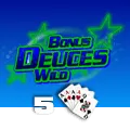 Bonus Deuces Wild 5 Hand - PLACEBET138