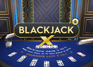 Blackjack X 6 - Azure - PLACEBET138