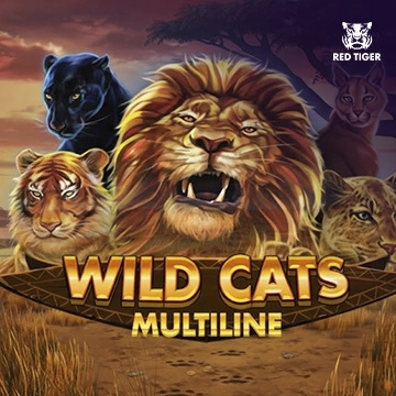 Redtiger : Wild Cats Multiline - PLACEBET138