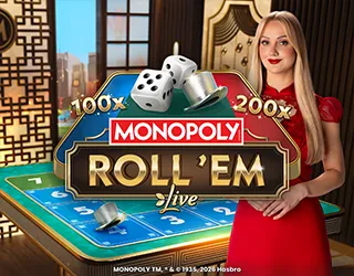 MONOPOLY Roll em - PLACEBET138
