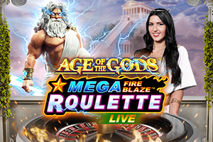 Mega Fire Blaze Age Of Gods Roulette Live - PLACEBET138