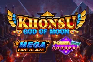 Mega Fire Blaze: Khonsu God of Moon PowerPlay Jackpot - PLACEBET138